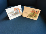 Quentin Blake notelets - set of six in three designs